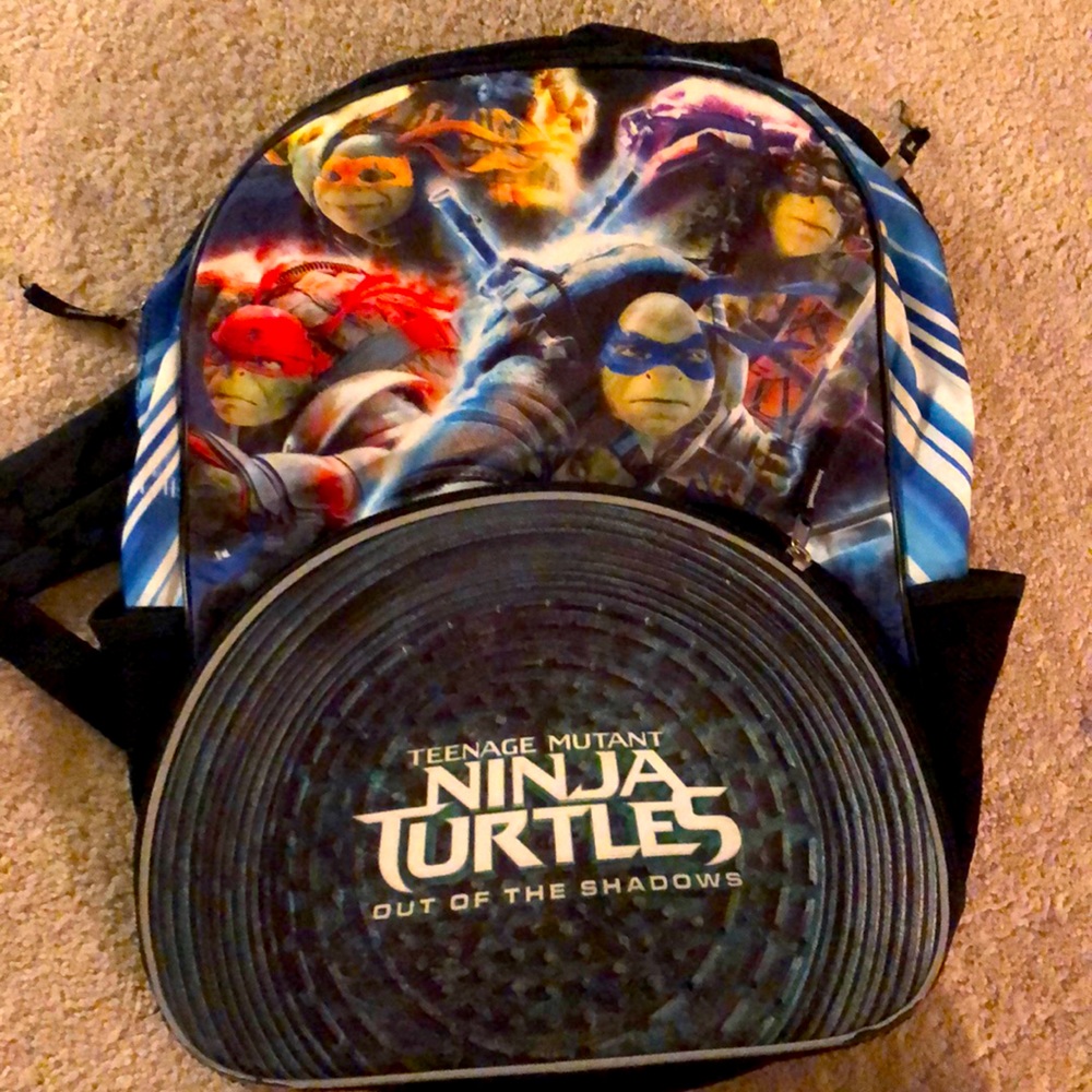 TMNT Bookbag School Bag K-5